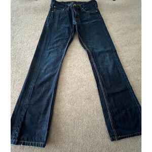Levi's 527 Jeans Men W31x30L Blue Bootcut Western Rancher Cowboy Dad Casualwear